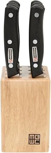 Miracle Blade Cuchillos para carne de clase mundial 8 con mini bloque