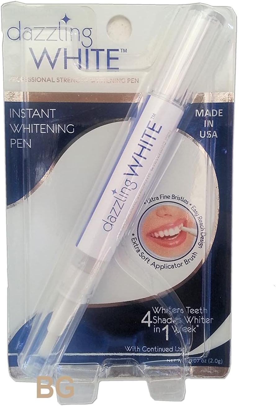 Dazzling White Professional Strength Whitening Pen 50+ Applications Health & Household