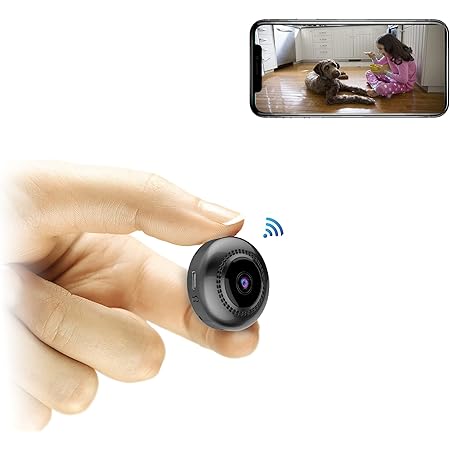 Amazon Co Jp 小型カメラ Wifiカメラ 上書き録画 予約録画 暗視 検知録画 ミニカメラ 隠しカメラ 360 回転可能 日本語取説 家電 カメラ