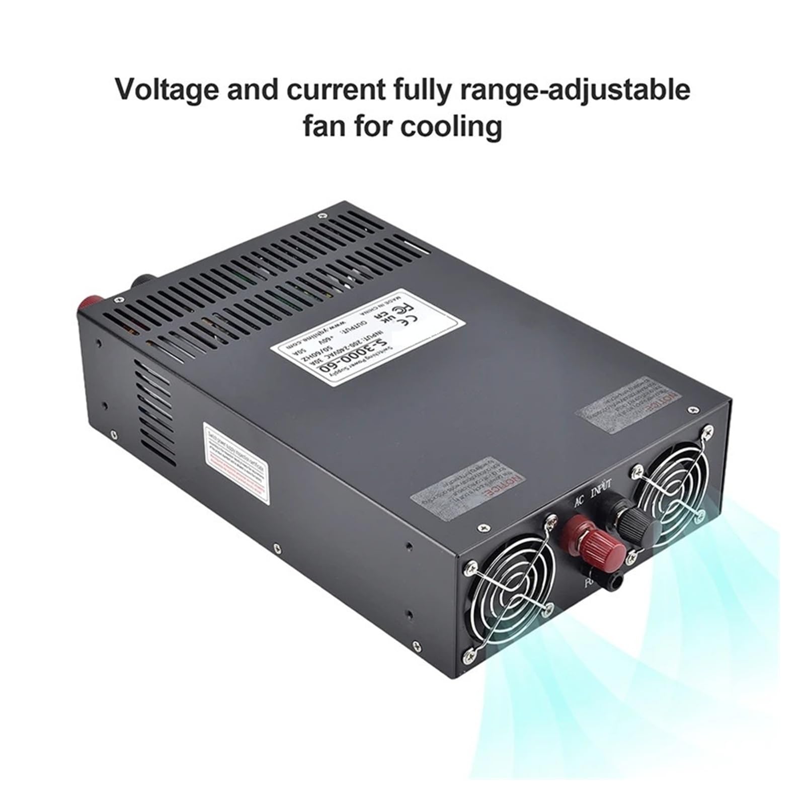 Alimentatore switching da 2,5/3 kW con e senza display digitale