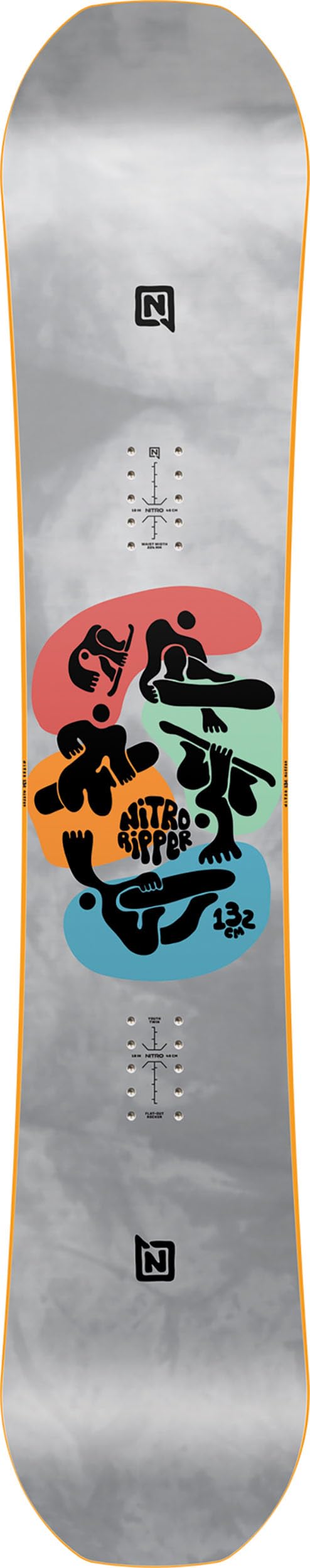 NITRORipper Kids Youth Snowboard,116cm