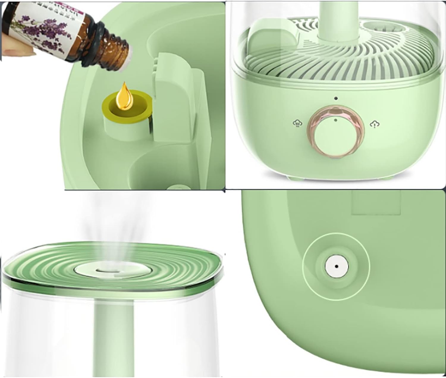 Humidifier/Upper Water Home Silent Bedroom Large Capacity Pregnant Women Baby Air Aromatherapy Purification