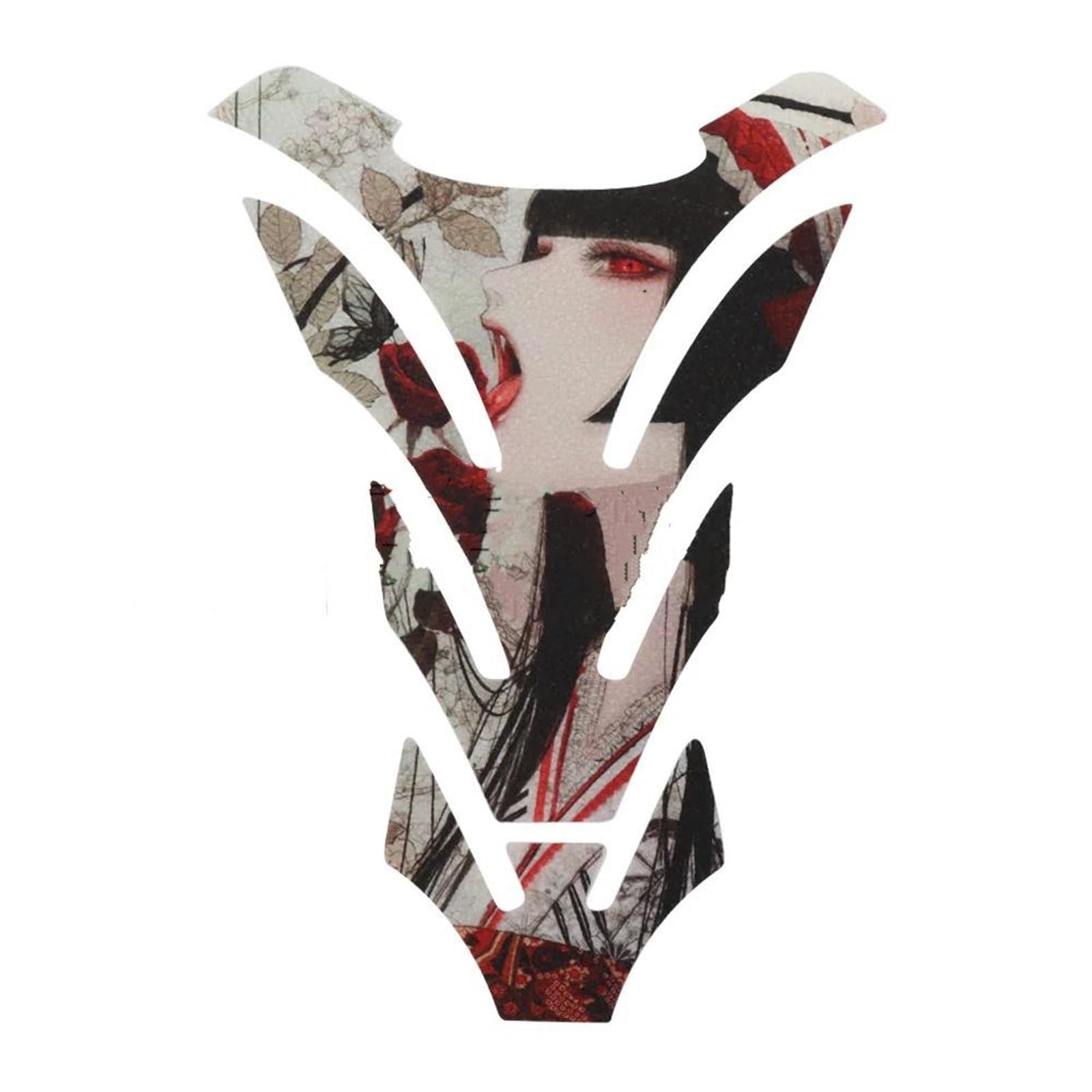 Frosted Motorcycle Fuel Tank Pad Protector Sticker Decals for CBR CB Bike Tank Film(Color8)
