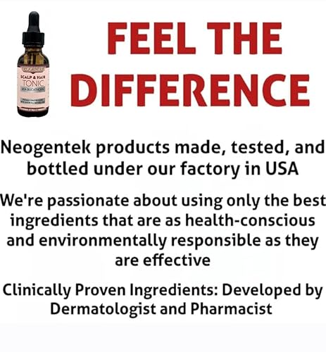 Miniatura 7 de Aceite esencial tónico para el cabello y el cuero cabelludo  Hecho de 14 aceites botánicos para un cabello más grueso y lleno  Suero para el cabello