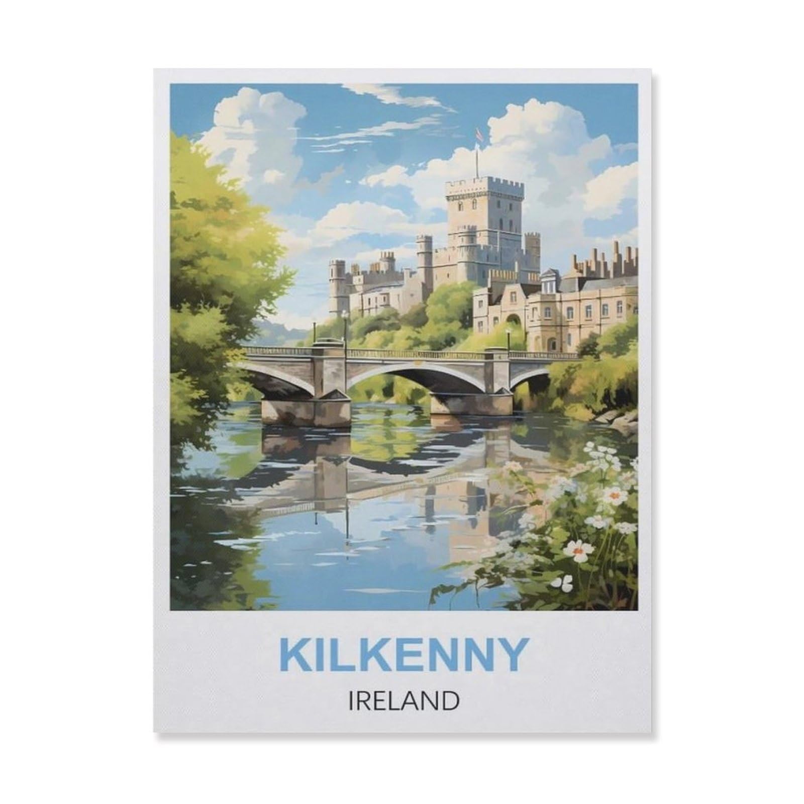 Metal Signs，Kilkenny Ireland(15x30cm）