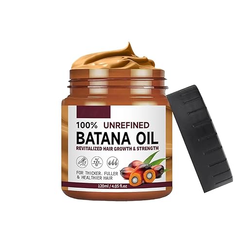 Aceite de batana crudo para el crecimiento del cabello, aceite de batana natural 100% puro de Honduras sin refinar, promueve el grosor del cabello