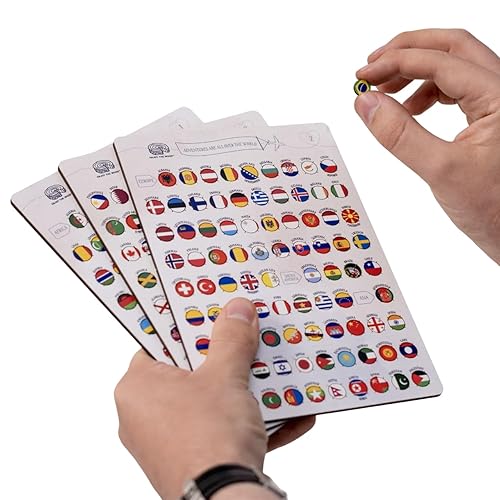 Miniatura 18 de Enjoy The Wood 3D Wood World Map Wall Art Large Wood Wall Décor Housewarming Gift Idea Wall Art World Travel Map For Home & Kitchen or Office