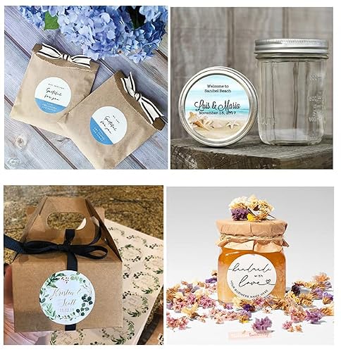 100-500 Pack Custom Roll Stickers Personalized Labels, Customized Decals with Any Logo Text Name Image Photo, Custom Small Business Label Roll - Thumbnail 3