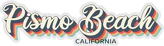 Pismo Beach California Souvenir 2-Inch Vinyl Decal Sticker 3D Design 2-Inch|Sticker