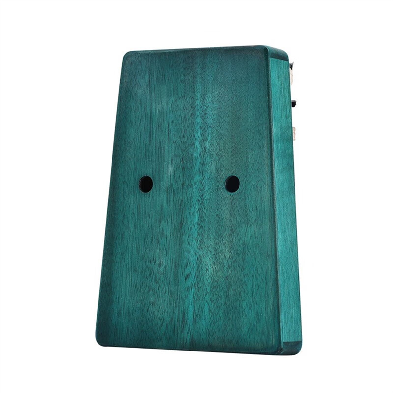 Finger Piano Kalimba Anfänger Finger Stahl Musikinstrument Tragbarer Handschutz 17-Ton Mahagoni Grün Volles Zubehör