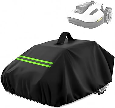 Robotic Lawn Mower Cover for Airseekers Tron Vision 20252026, Automatic Lawn Mower Cover, All-Weather Protection for Yard and Garden Mowers, C Green