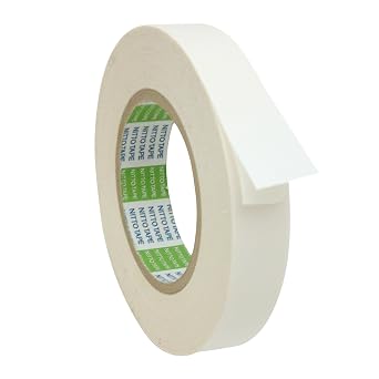 P-02 Double Coated Kraft Paper Tape 1 in. x 36 yds. White