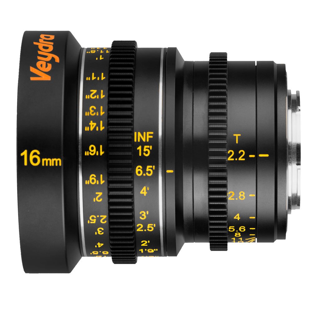 Veydra Mini Prime 16mm T2.2 シネマレンズ　MFT用 Veydra Mini Prime 16mm T2.2 シネマレンズ MFT用