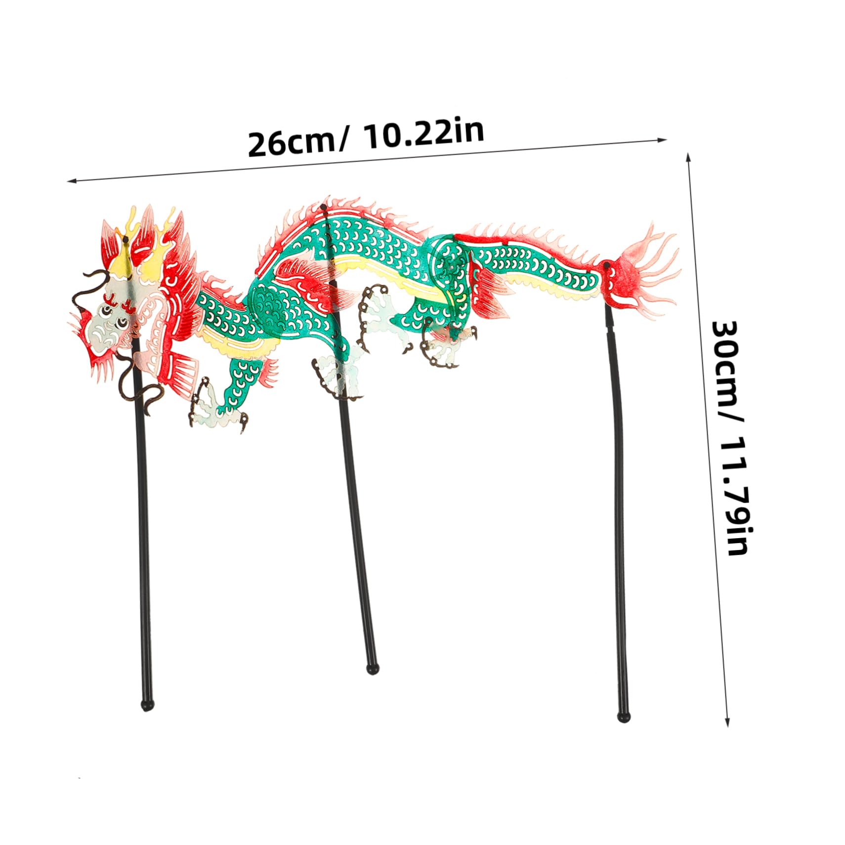 Vaguelly Traditional Shadow Toy Kindergarten Shadow Puppet Prop Boys and Girls Educational Plaything