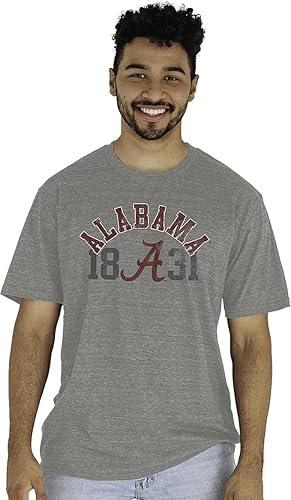 Blue 84 Camiseta para hombre Tri-Blend Gris Jaspeado