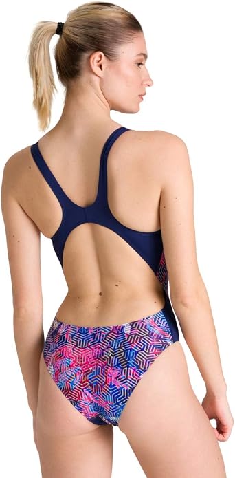Arena Women's Kikko Swim Tech Back MaxLife One Piece Swimsuit