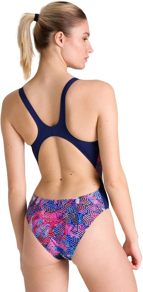 Arena Women's Kikko Swim Tech Back MaxLife One Piece Swimsuit