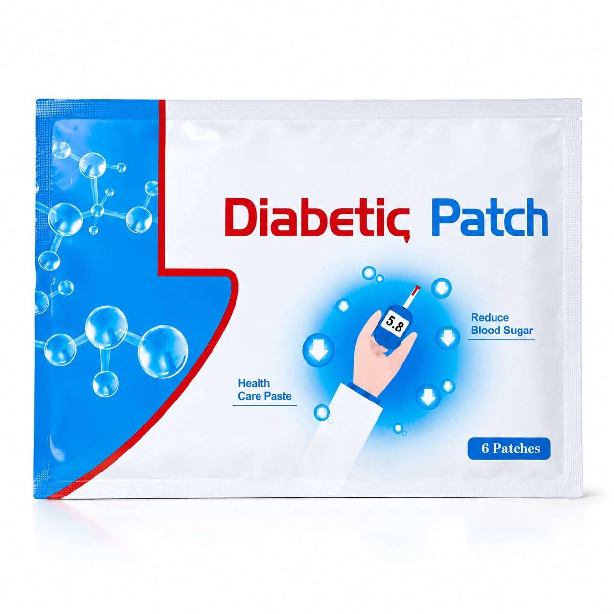 100% Natural Hearbal Diabetic Patches for Blood Sugar Control, Natural With Ingredients Blood Sugar Management Solution for Adults For Men & Women (1)