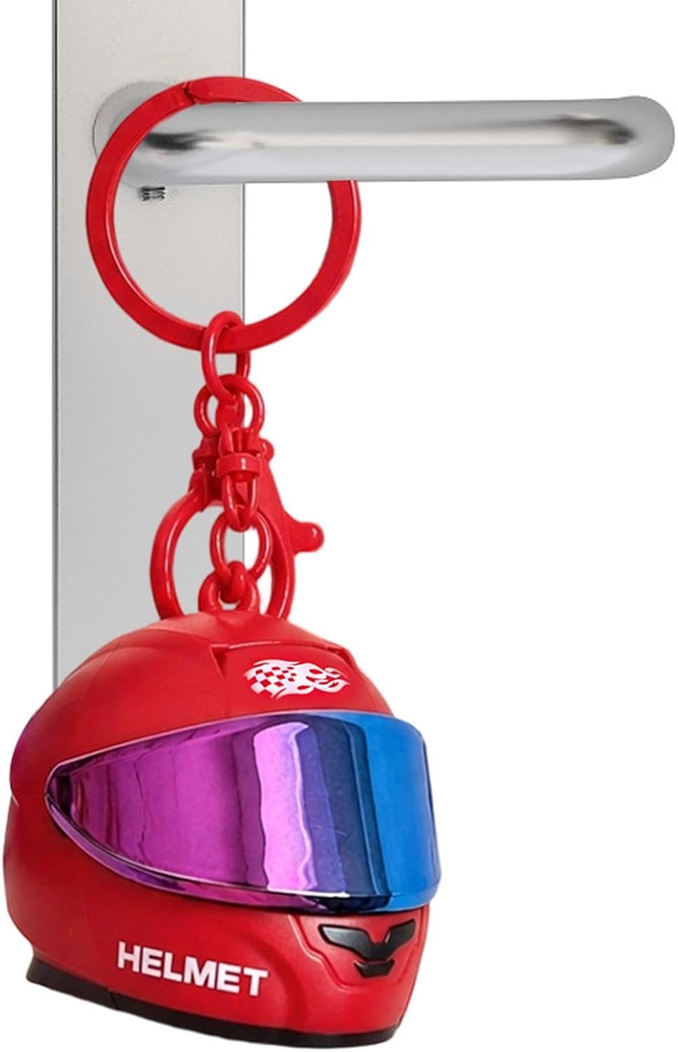 Mini Lighted Purse Decoration Ornament Helmet Keychain