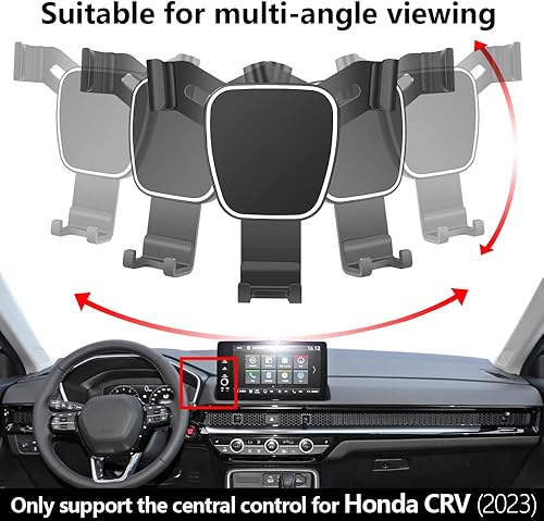 Miniatura 10 de Soporte para teléfono de coche para Honda CR-V CRV 2012-2016 Accesorios para automóviles Soporte de navegación Decoración interior Funda de montaje