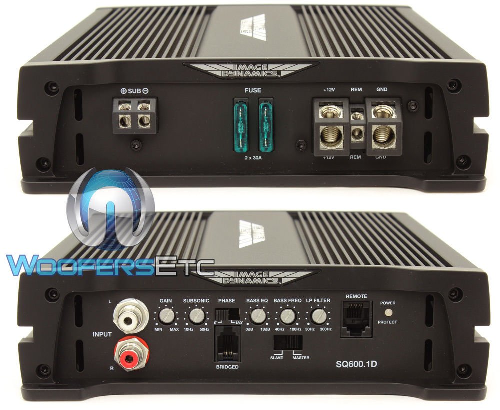 Image Dynamics SQ600.1D Monoblock 600 Watts RMS SQ Series Amplifier