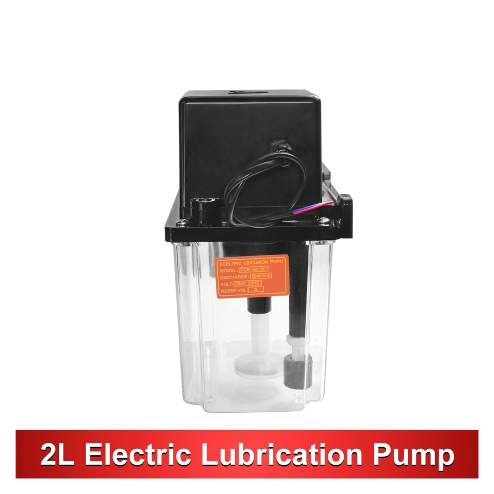 Bomba lubricante automática CNC Kit Bomba 2L 220V Aceite Automático CNC Grasa Electromagnética(2L Kit 6mm)