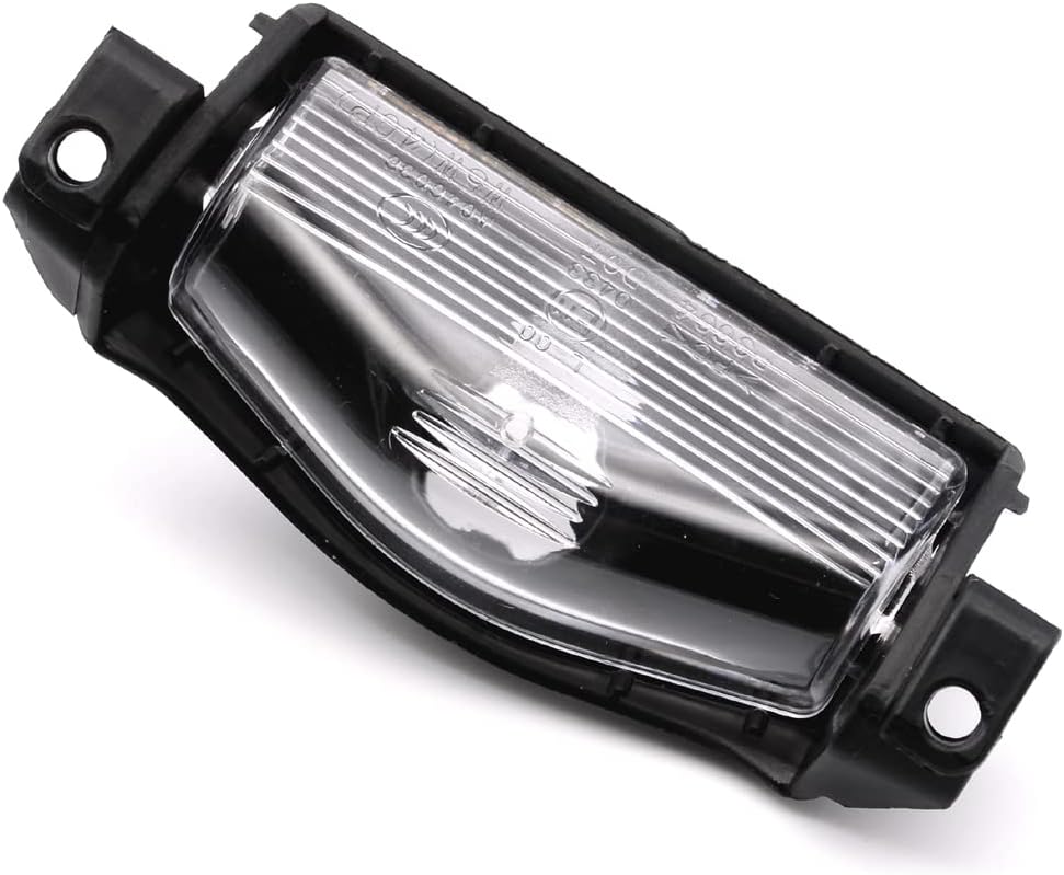 2Pcs License Plate Light Lamp Cover Shell Compatible For Mazda 2 20112012 2013 Mazda 3 2009 2010 2011 2012 2013 BS1E-51-274E