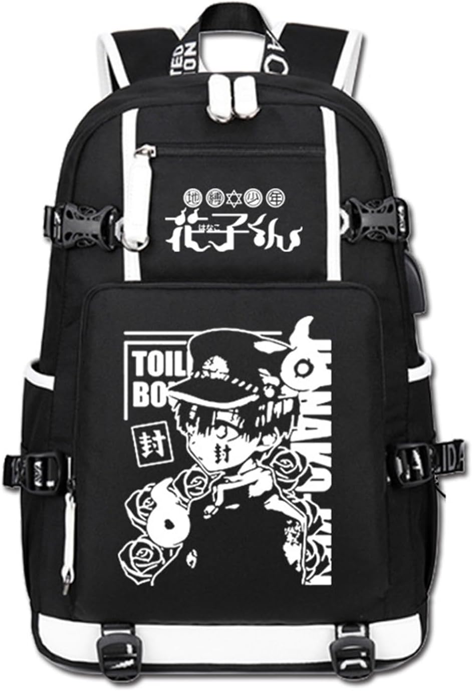 ISaikoy Anime Toilet Bound Hanako kun Backpack Satchel Bookbag Daypack School Bag Shoulder Bag