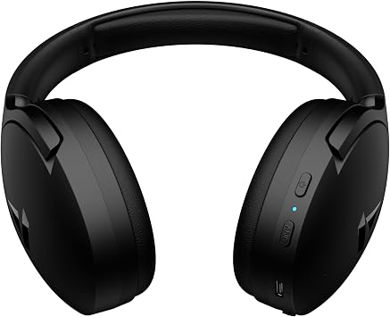 Boat Rockerz 551ANC Bluetooth Hybrid Active Noise Cancellation Over Ear Headphones with Up to 100H Playtime, ASAP Charge, Ambient Sound Mode &Dual EQ Modes, Enx Technology(Stellar Black)