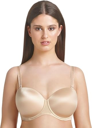 Anita Rosa Faia Underwire Convertible Strapless Bra 5640 34F/Desert