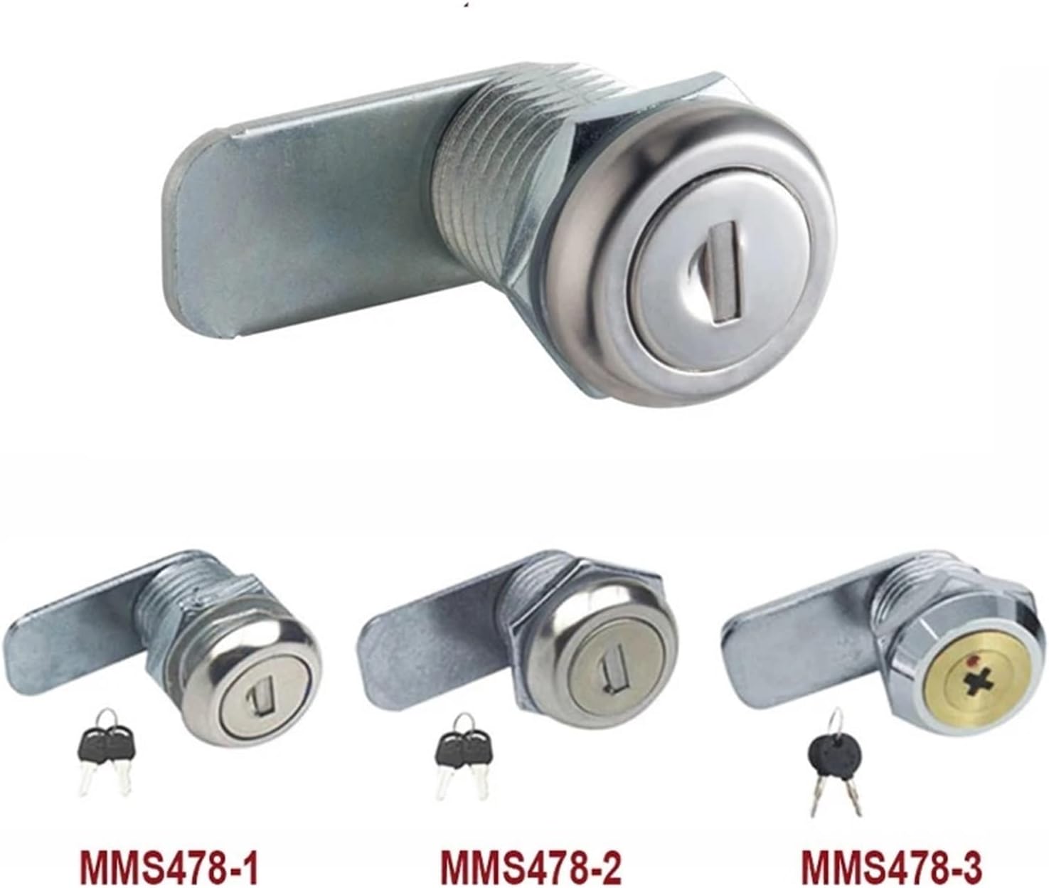 Cabinet Cam Lock for Box Cupboard Locker Yacht Car Bathroom Window Hardware MMS478 1Pcs(MMS478 1 20mm)