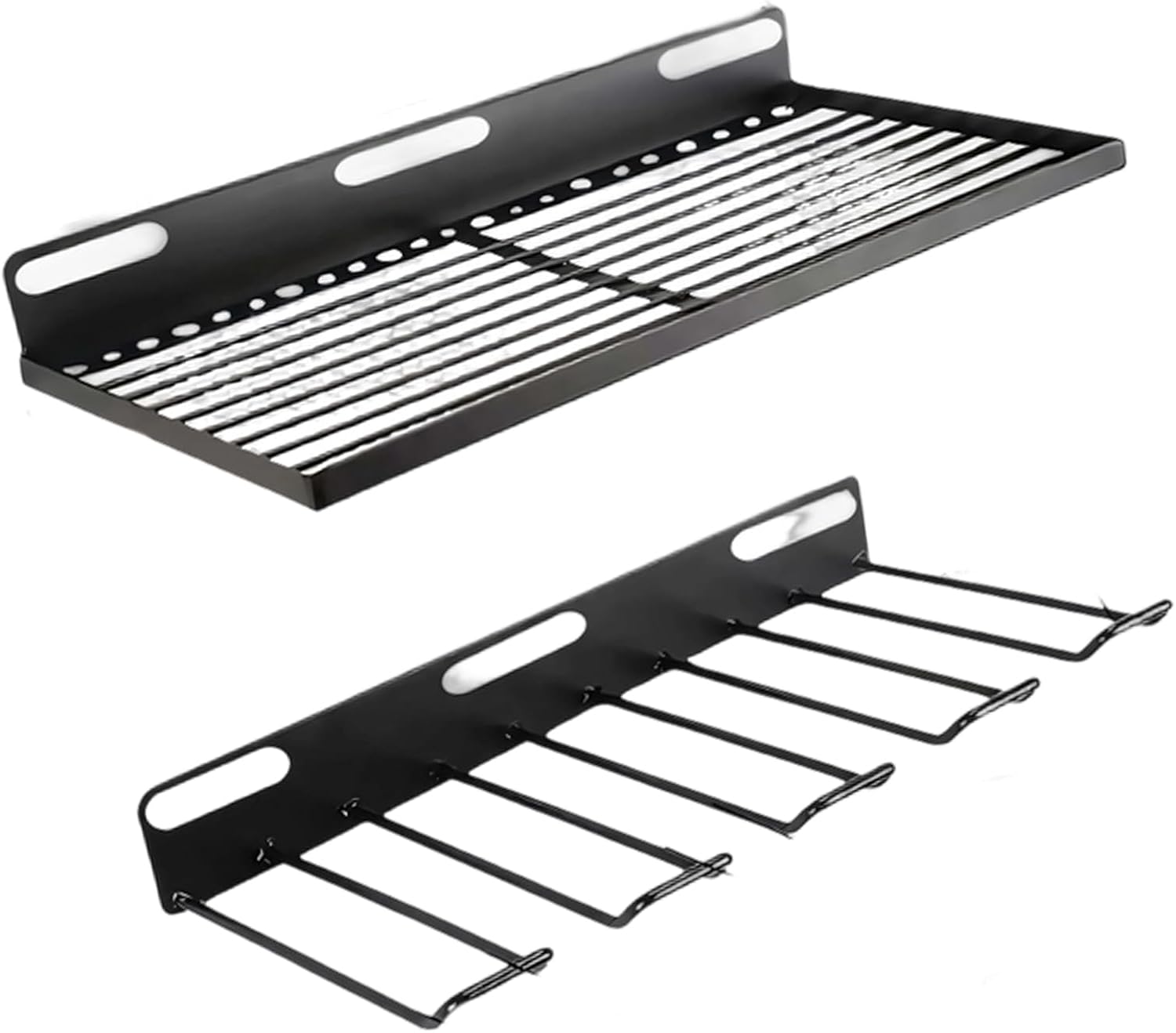 Hand Power Tool Organizers Rack Heavy Duty Metal Wall Shelf Drill Screwdriver Storage Rack for Organizing Electric Tools Heavy Duty Pegboard Wall Storage Tool