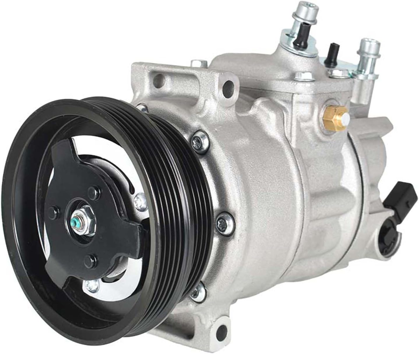 marddpair AC Compressor with Clutch Replacement for Beetle Beetle Cabrio Golf Passat Rabbit CO 4574JC