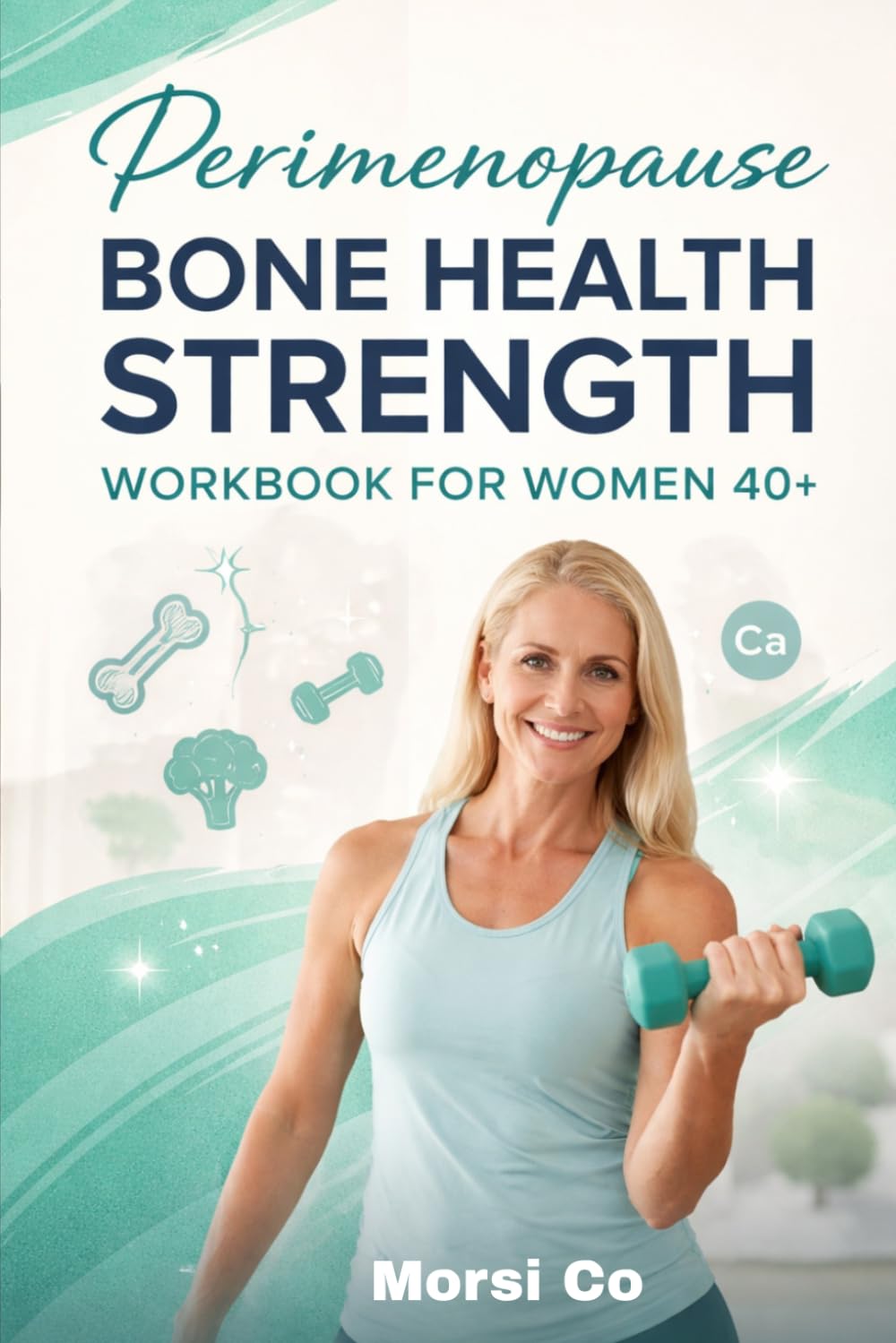 Perimenopause Bone Health Strength Workbook for Women 40+: 12-Week Home Workouts to Build Muscle, Protect Bones, and Feel Strong Again