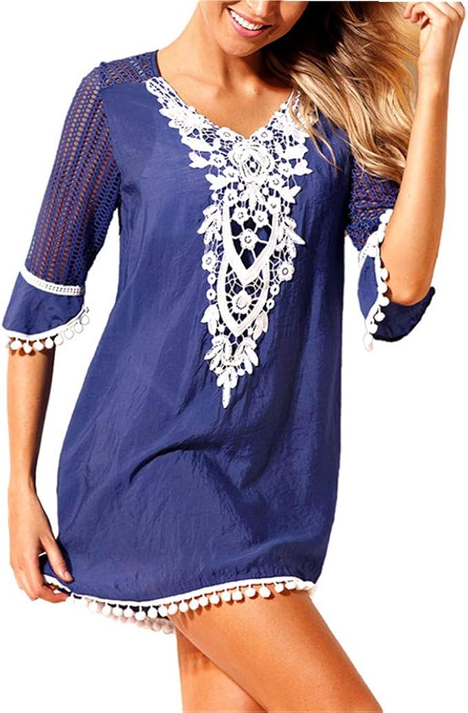 Kadınlar tığ plaj elbise püsküller Bikini kapak up örme Beachwear bayanlar kıyaf Kadınlar tığ plaj elbise püsküller Bikini kapak up örme Beachwear bayanlar kıyaf