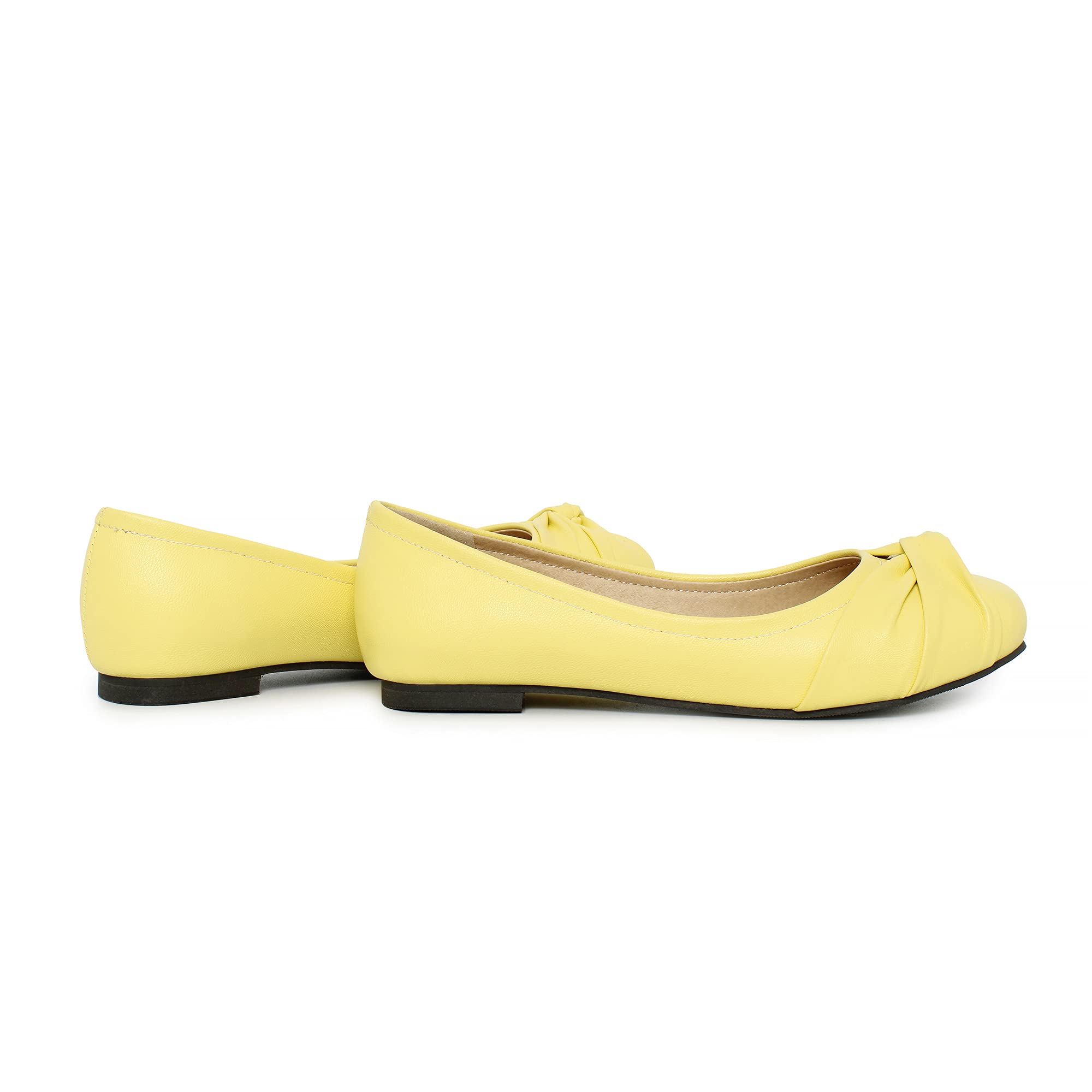 CUTEHEELS Wygodne damskie baleriny na płaskim obcasie do pracy