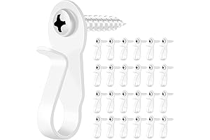 24 Pack Light Hanger Hooks: Essential for Outdoor Illumination