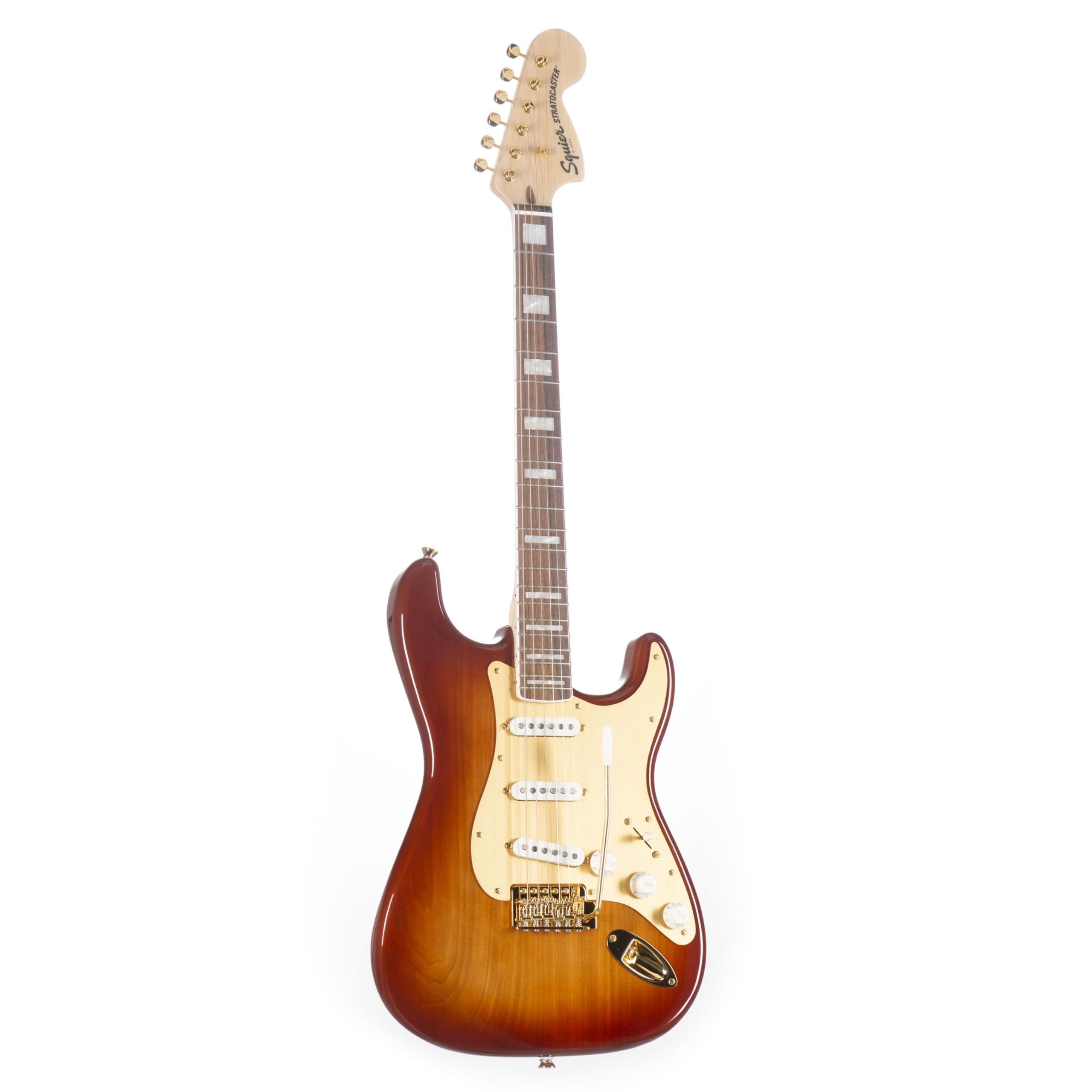 Amazon | Squier by Fender 40th Anniversary Stratocaster Gold 