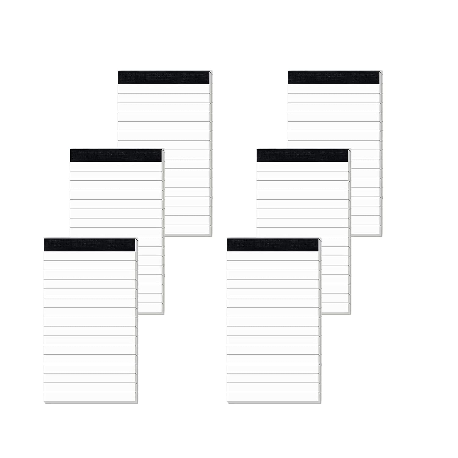 Server Note Pad Sample 6 Pack Small Notepad, 3 x 5 Inch Ultra Quality Note Pads, Server Lined ...