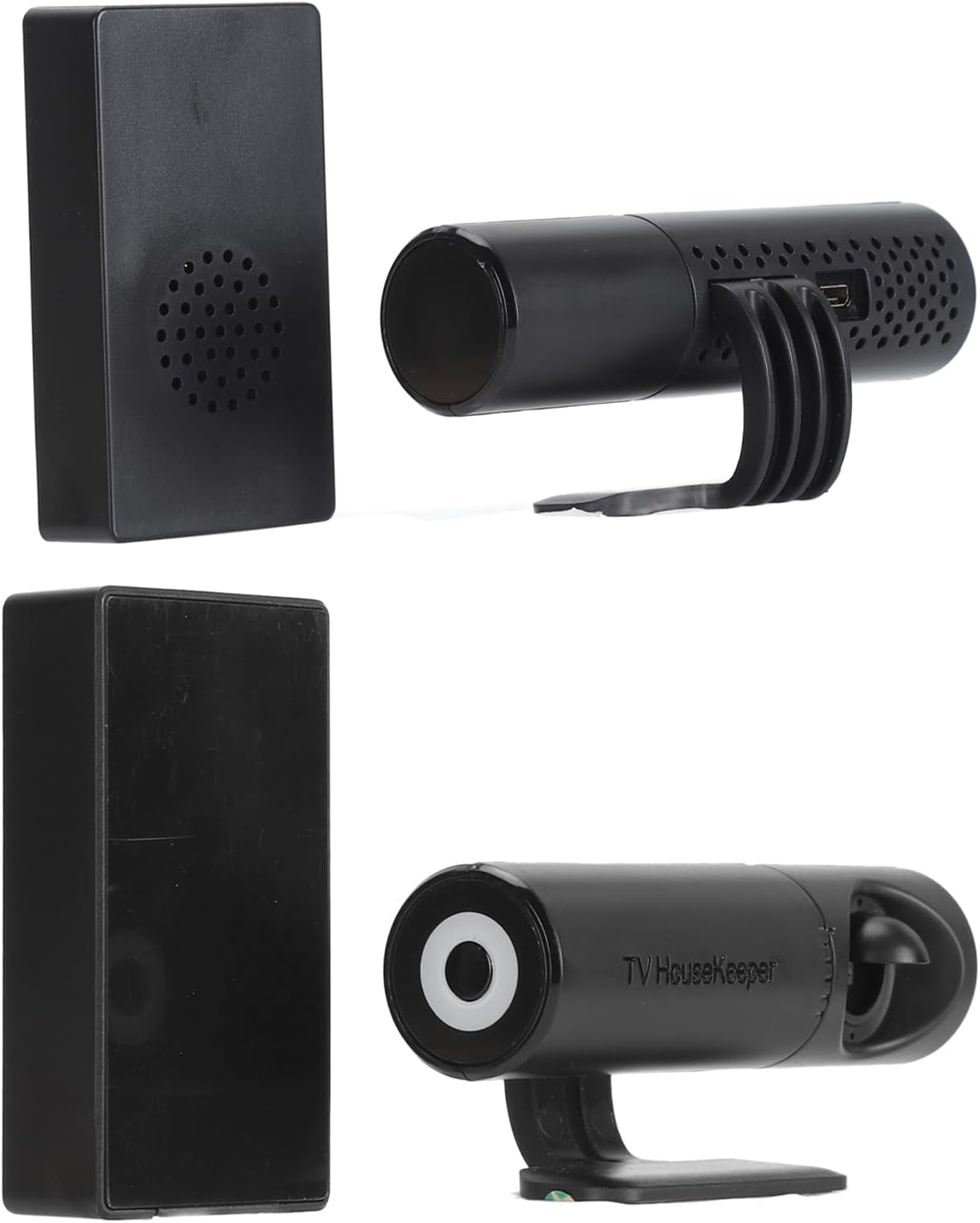 Pilipane TV Distance Reminder Intelligent Motion Sensor Kids TV Viewing Distance Alarm Anti Nearsightedness Device for Children Home ABS Material 83x35mm