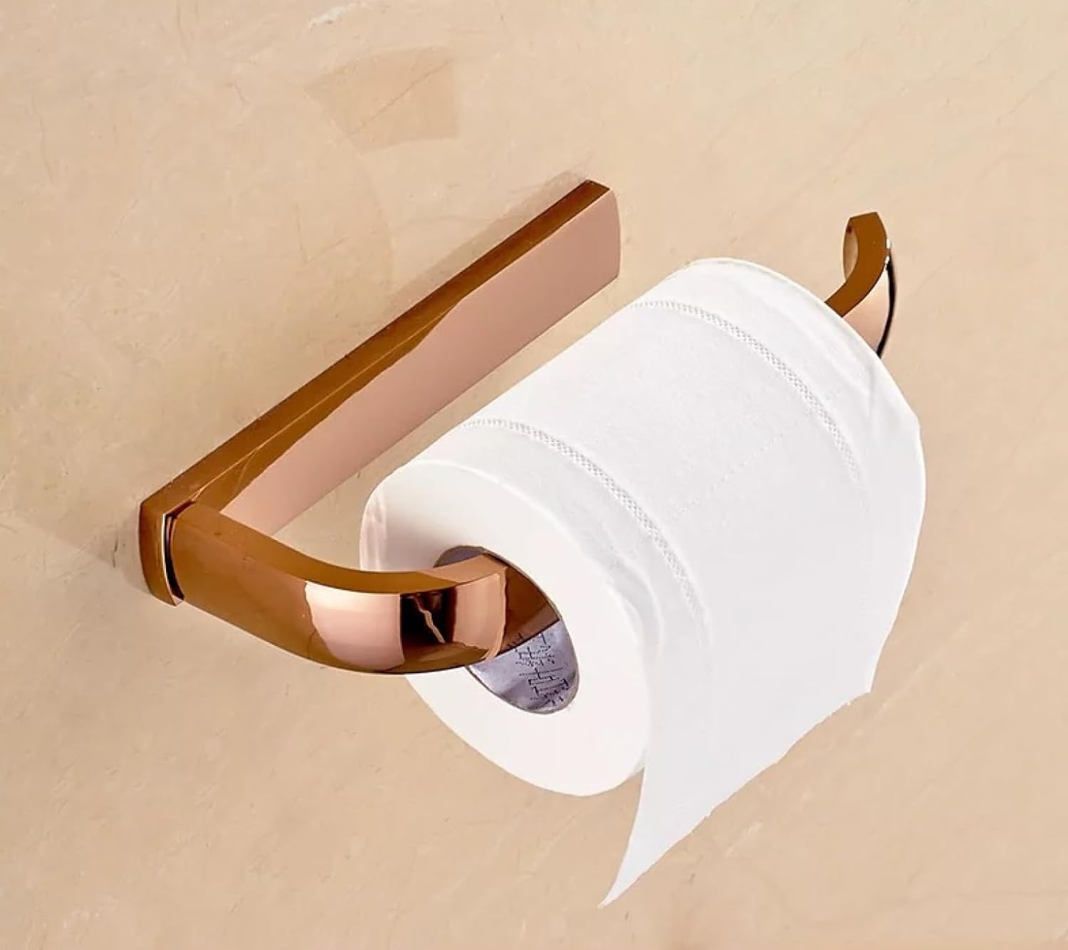 Towel Rack, Bathroom Hardware Pendant, Toilet Towel Rod, Bath Towel Shelf, Rose Gold Towel Ring