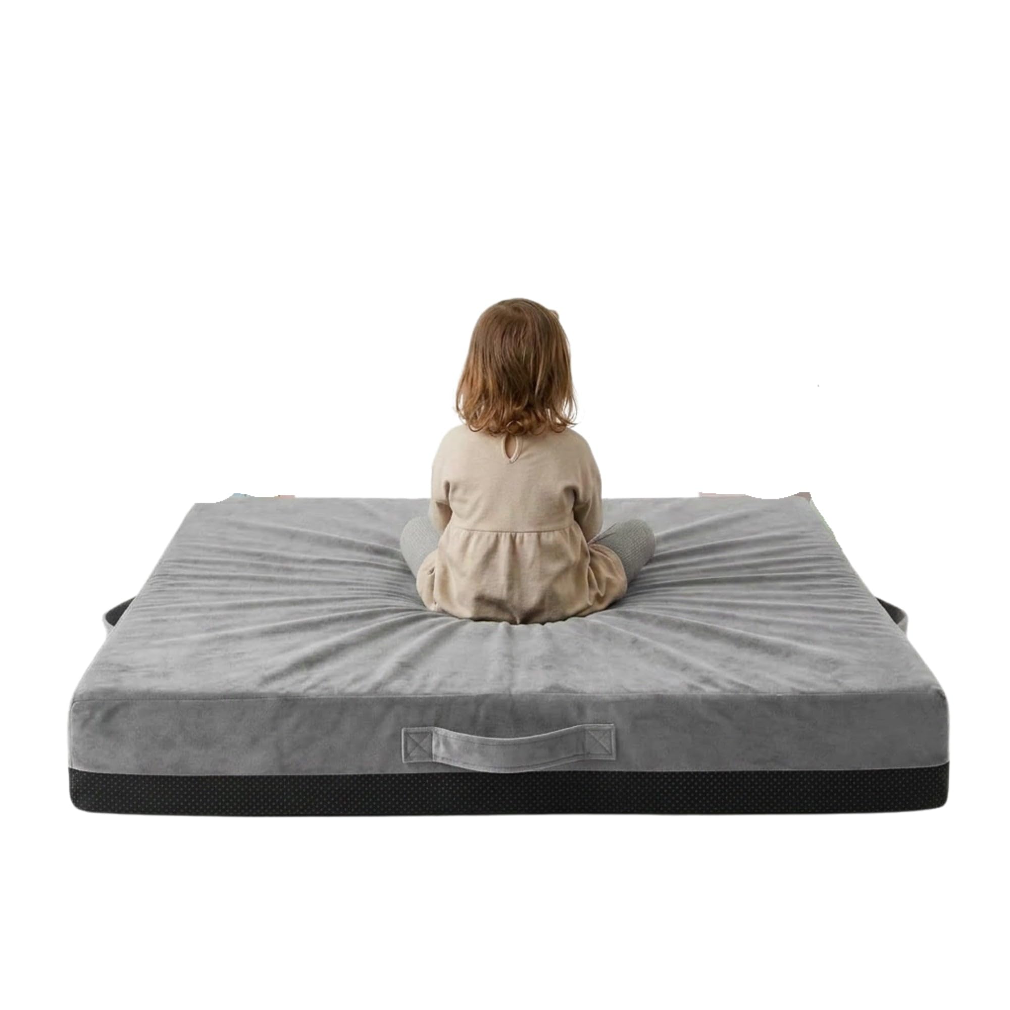 Kosiproducts Sensory Gymnastics Crash Pad, Non Slip 10cm [Silver, Wide-Lge]