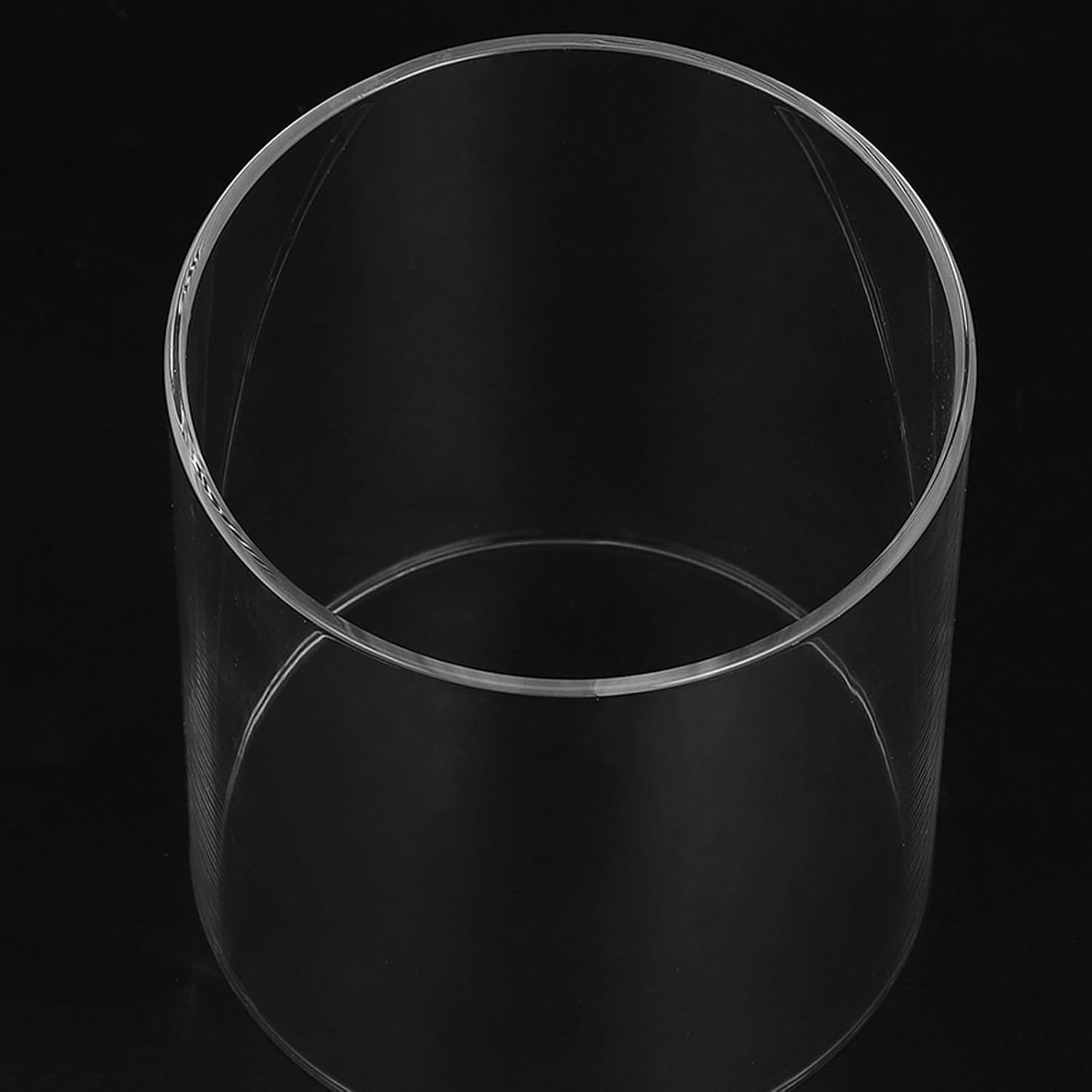Candle Shade for 4pcs Replacement Glass Cylinder Candle Holders | Open Ended Design, Windproof Shielding, Living Room and Wedding Displays