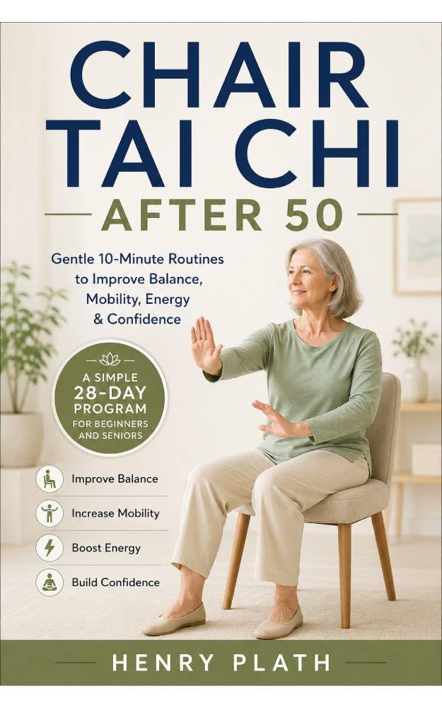 Chair Tai Chi After 50: Gentle 10-Minute Routines to Improve Balance, Mobility, Energy & Confidence A Simple 28-Day Program for Beginners and Seniors
