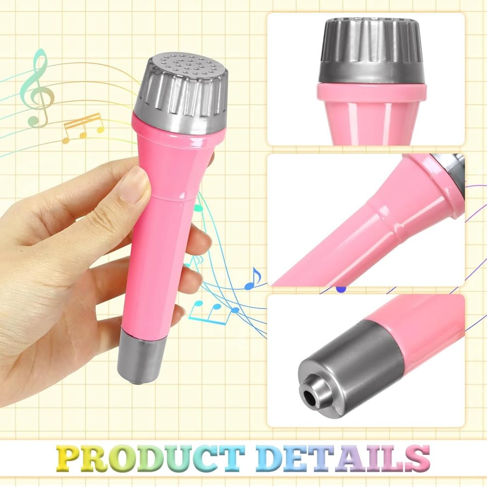 Amazon | Fwefydwe プラスチック製おもちゃのマイク 16 個パック