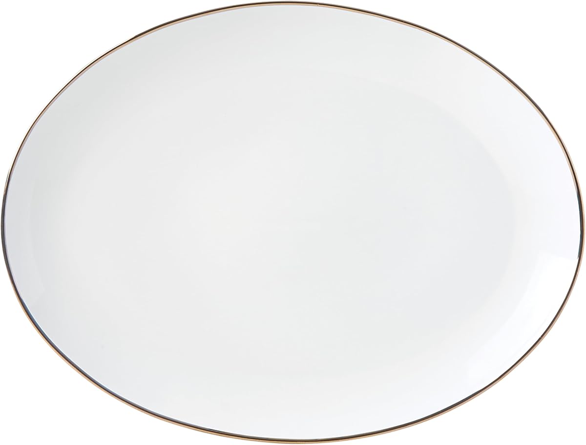 Lenox White Trianna - Fuente para servir (14,5", 3,20 libras)