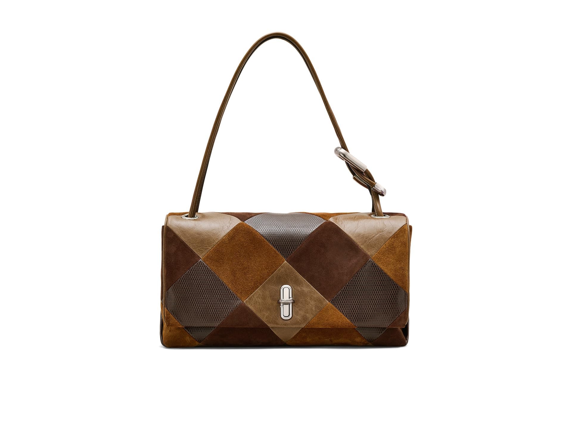 MARC JACOBS THE LARGE DUAL SHOULDER BROWN MULTI