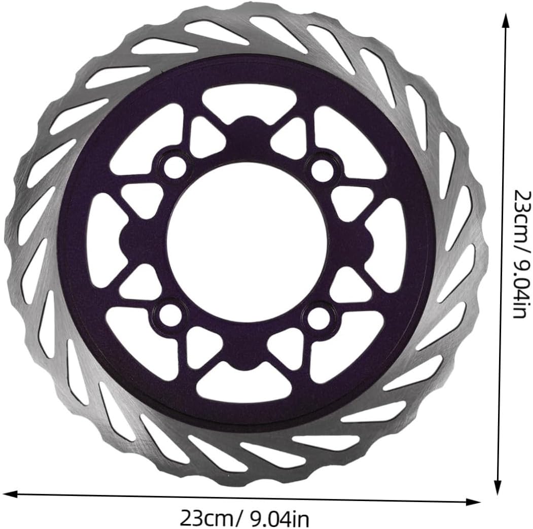 PRETYZOOM Disc Brake Cover for Mini Brake Disc Guard for Front and Rear High Hardness for Modification and Upgrade Safety Accessory