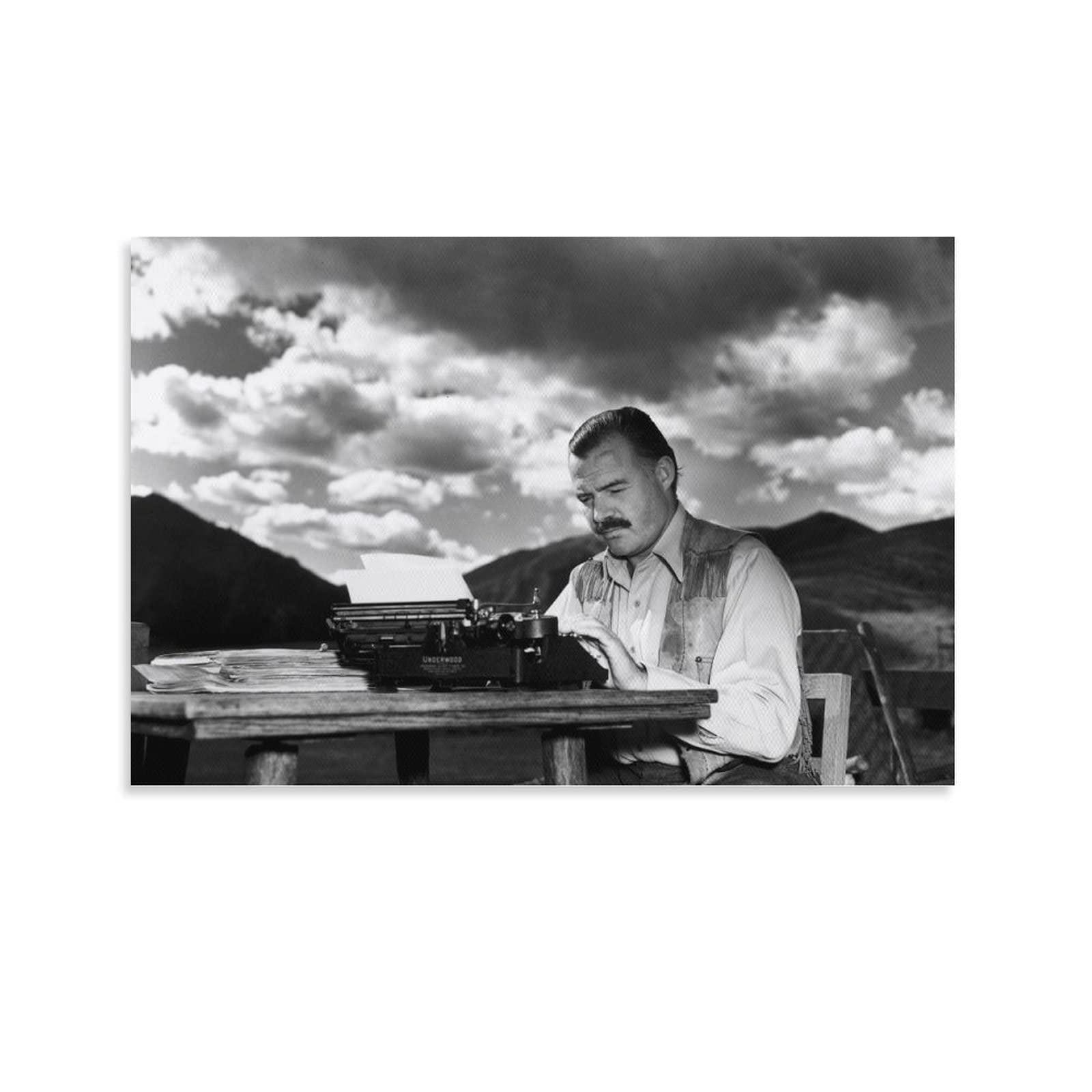 Ernest Hemingway Impressions d'art, posters et puzzles