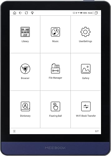 Miniatura 9 de Meebook E-Reader M6  Pantalla Eink Carta de 6 pies 300PPI  Luz inteligente ajustable  Android 11  Procesador Ouad Core  Libros de audioCompatible
